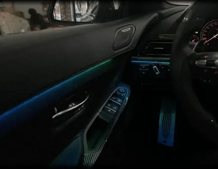 bmw f06 640d 그란쿠페 순정라인 살리는 엠비언트 비노출 무드등 / 전북 전주, 광주, 김제