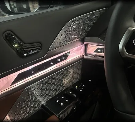 전주엠비언트 BMW G70 740 순정연동 회오리스피커 완성! / 전북 전주, 광주, 김제