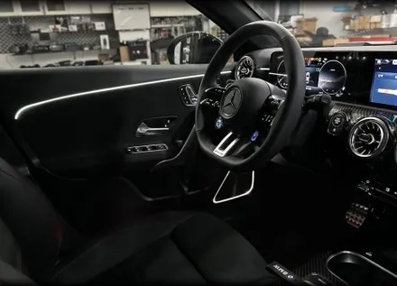 벤츠 W118 A35 amg 순정연동 엠비언트 스피커까지 / 전북 전주, 광주, 김제