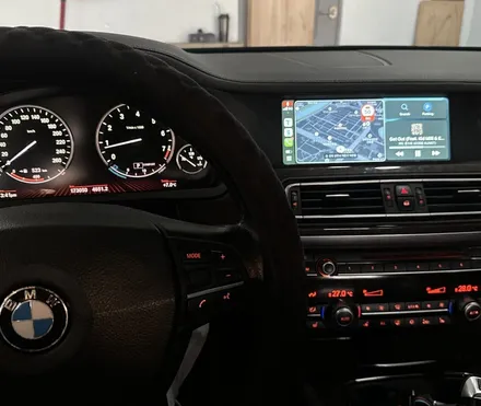 BMW F02 750li 카플레이 안드로이드오토 무선으로 써보는 인디웍 인터페이스 / 전북 전주, 광주, 김제