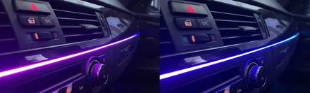 BMW 328I 엠비언트 :E90 컨버터블 코더스 무드등 전주 인스톨 / 전북 전주, 광주, 김제