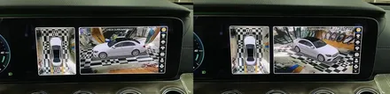 벤츠 W213 e250 어라운드뷰 : 3D 올인원 일체형 순정연동 깔끔한 시공방식으로 순정 그대로 인스톨! / 전북 전주, 광주, 김제