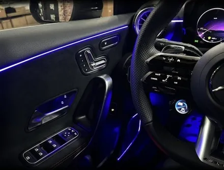 벤츠 W118 A35 amg 순정연동 엠비언트 스피커까지 / 전북 전주, 광주, 김제