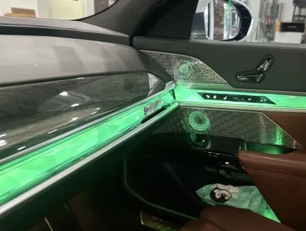 BMW G70 I7 회오리스피커 엠비언트 풀커버 시공은 전주 어디!? / 전북 전주, 광주, 김제