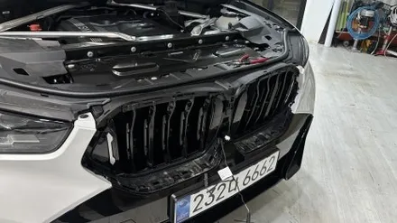 BMW G06 X6 LCI 회오리스피커,팝업스피커 순정연동 엠비언트 장착기! + 그릴,뿔미러는 덤 / 전북 전주, 광주, 김제