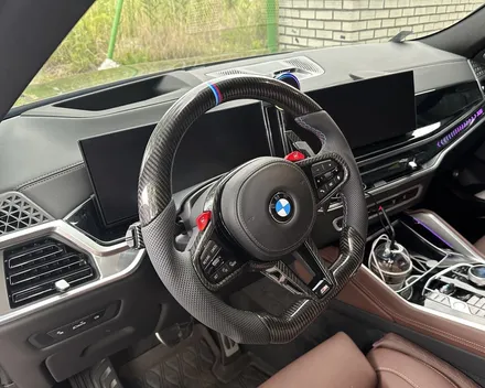 BMW G06 X6 LCI 신형 카본 핸들에 M 버튼 활성화까지 완료! / 전북 전주, 광주, 김제