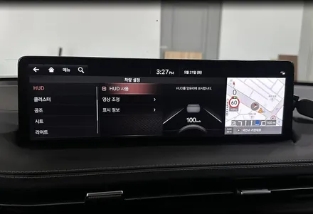 제네시스 GV70 HUD 헤드업디스플레이 순정으로 가야죠 / 전북 전주, 광주, 김제