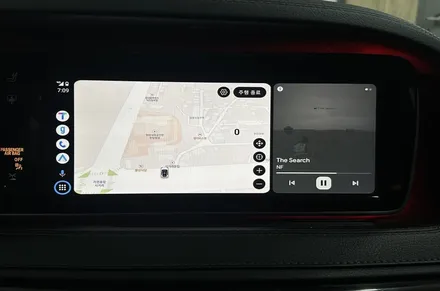 벤츠 W222 S600 인디웍 풀스크린 카플레이 안드로이드오토 한판 시공! / 전북 전주, 광주, 김제