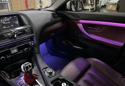 BMW F06 640d 비노출 엠비언트와 룸미러 블랙박스 LX7 그리고 AP500 하이패스까지! / 전북 전주, 광주, 김제