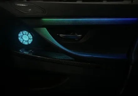 bmw f06 640d 그란쿠페 순정라인 살리는 엠비언트 비노출 무드등 / 전북 전주, 광주, 김제