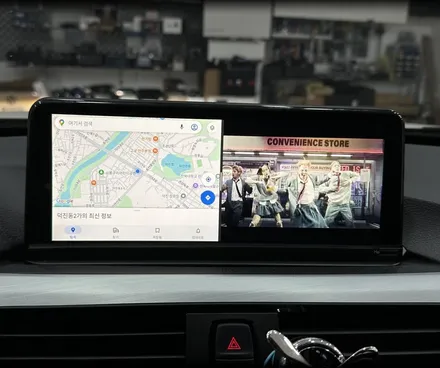 BMW F30 320d 10.25 안드로이드올인원과 어라운드뷰를 함께 / 전북 전주, 광주, 김제