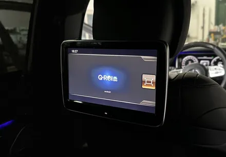 벤츠 W222 S63 amg 큐로이300 안드로이드 셋탑으로 순정 느낌 살리기! / 전북 전주, 광주, 김제