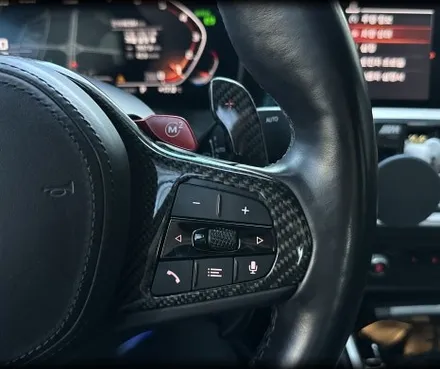 BMW G20 320i M1 M2 카본 스티어링 버튼 장착법 / 전북 전주, 광주, 김제