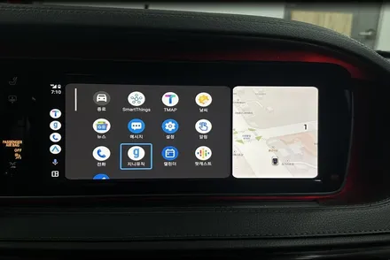 벤츠 W222 S600 인디웍 풀스크린 카플레이 안드로이드오토 한판 시공! / 전북 전주, 광주, 김제