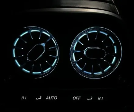 벤츠 W222 S560 순정 연동으로 하는 송풍구엠비언트 3D부메스터 전동트위터 한판 / 전북 전주, 광주, 김제