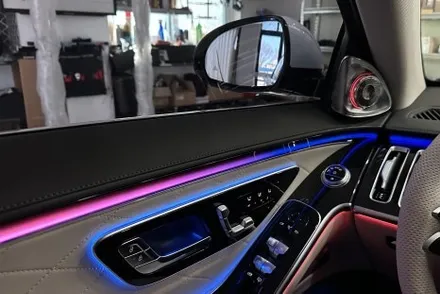 벤츠 W223 S500 액티브 엠비언트 4D 부메스터 순정연동 급이 다른 퀄리티 / 전북 전주, 광주, 김제
