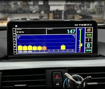 BMW F30 320d 10.25 안드로이드올인원과 어라운드뷰를 함께 / 전북 전주, 광주, 김제