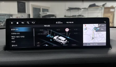제네시스 gv70 HDA2 HUD 헤드업과 차선변경 필수 옵션! / 전북 전주, 광주, 김제