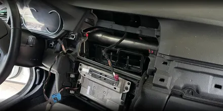 bmw f10 520d 카플레이 안드로이드오토 인디웍 인스톨 / 전북 전주, 광주, 김제
