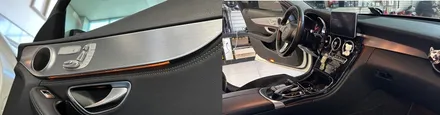 벤츠 w205 c200 안드로이드올인원 코더스 엠비언트 , 튜닝 A~Z / 전북 전주, 광주, 김제