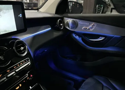벤츠 X253 GLC 350e 엠비언트 풀 패키지 광량업과 무빙 그리고 컬러믹스까지 / 전북 전주, 광주, 김제