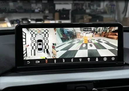 BMW F30 320d 10.25 안드로이드올인원과 어라운드뷰를 함께 / 전북 전주, 광주, 김제