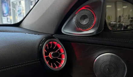 벤츠 w213 e300 송풍구 부메스터 4d 트위터 엠비언트 시공은 싱크가 중요! / 전북 전주, 광주, 김제