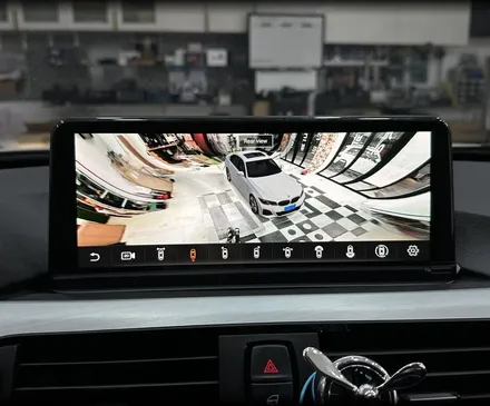 BMW F30 320d 10.25 안드로이드올인원과 어라운드뷰를 함께 / 전북 전주, 광주, 김제