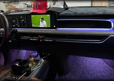 전주 기아 EV9 엠비언트 순정 옵션이 빠졌다면? 코더스 무드등! / 전북 전주, 광주, 김제