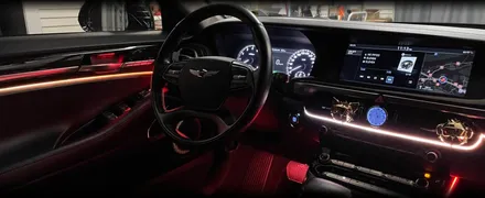 전주 제네시스 eq900 코더스엠비언트 비노출 아크릴 시공법 / 전북 전주, 광주, 김제