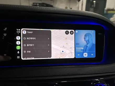 벤츠 W222 S500 송풍구 + 4D 부메스터 & 카플레이 안드로이드오토 터치까지! / 전북 전주, 광주, 김제