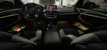 BMW G02 X4 코더스 무빙 엠비언트 풀샷 전주 전장 튜닝은 이정도 인거죠 / 전북 전주, 광주, 김제