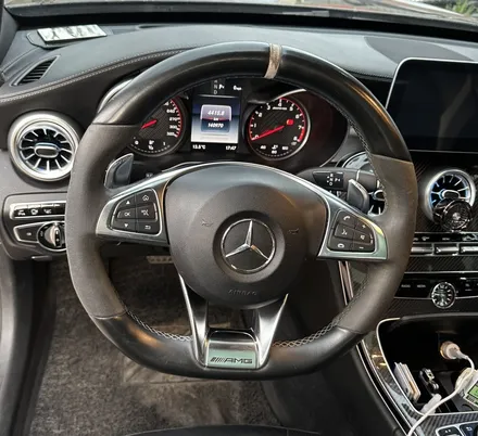 벤츠 W205 C63 amg 순정보다 좋은 LED 퍼포먼스 카본 핸들 커스텀으로 골라봅시다! / 전북 전주, 광주, 김제