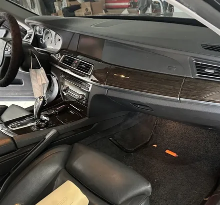 BMW F02 750li 카플레이 안드로이드오토 무선으로 써보는 인디웍 인터페이스 / 전북 전주, 광주, 김제