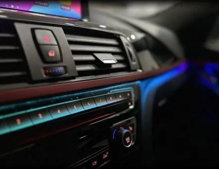 BMW F30 320d 엠비언트 M핸들 블랙박스 터치카플레이까지? 이걸 다? / 전북 전주, 광주, 김제