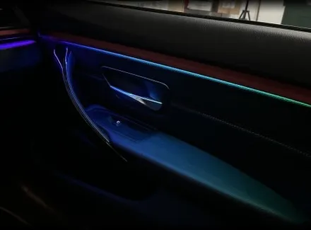 BMW F30 320d 엠비언트 M핸들 블랙박스 터치카플레이까지? 이걸 다? / 전북 전주, 광주, 김제