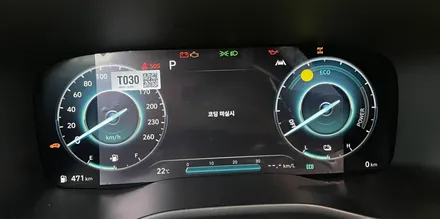 싼타페 TM 터레인 4륜 조그다이얼 + 12.3인치 풀 스크린 클러스터 인스톨 훤하게 봅시다! / 전북 전주, 광주, 김제