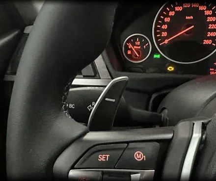 전주 BMW F30 M 스티어링 휠 패들쉬프트 활성화 작업 / BMW / 3시리즈 (F30) / 전주 덕진구