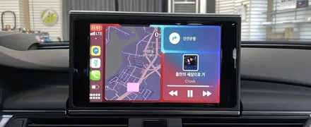 전주 아우디 A7 이젠 나도 카플레이로 내비본다! / 전북 전주, 광주, 김제