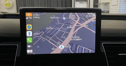 전주 아우디 a8 카플레이 & 안드로이드오토 인디웍의 인정받은 인터페이스 인스톨 / 전북 전주, 광주, 김제