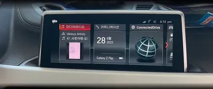 bmw f48 x1 m2c 200a 셋탑 네비 장착 / 전북 전주, 광주, 김제