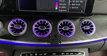 벤츠 w213 e220d 카브리올레 송풍구엠비언트 선망이 대상이 되다! / 전북 전주, 광주, 김제