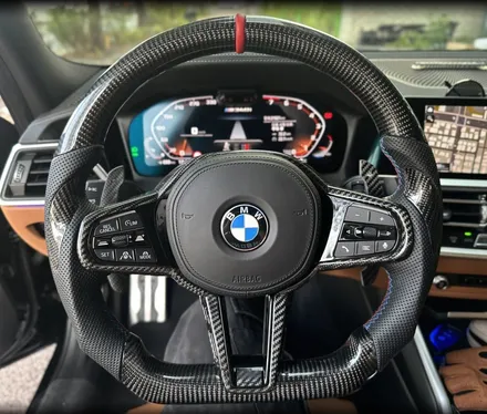 BMW G20 M340i LCI 신형 엠팩 핸들 교체 / 전북 전주, 광주, 김제