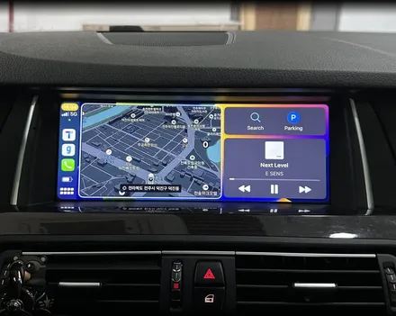 BMW F10 520d 순정 뜯고 10.25인치 터치형 카플레이 안드로이드오토 가즈아 / 전북 전주, 광주, 김제