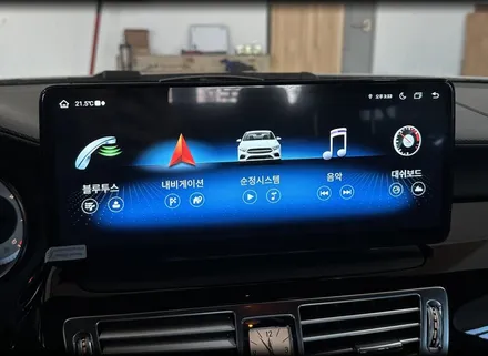벤츠 CLS - S로이드 안드로이드올인원 12.3인치 / 전북 전주, 광주, 김제