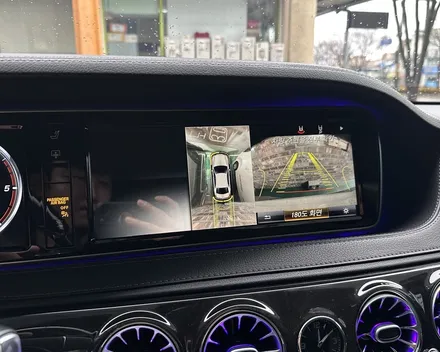 벤츠 W222 S350d 터치까지 가능한 인디웍 카플레이 & 안드로이드오토 인디웍 장착 / 전북 전주, 광주, 김제