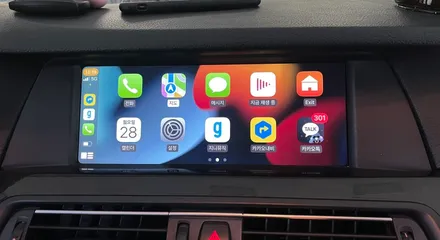 전주 bmw f10 520d 카플레이 안드로이드오토 순정연동 셋탑 인터페이스 / 전북 전주, 광주, 김제