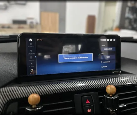 BMW F30 320d 3시리즈에 설치한 10.25 인치 안드로이드 올인원은? / 전북 전주, 광주, 김제