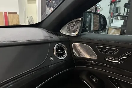 벤츠 W222 S350d 송풍구 엠비언트와 4D 부메스터 작업기 / 전북 전주, 광주, 김제