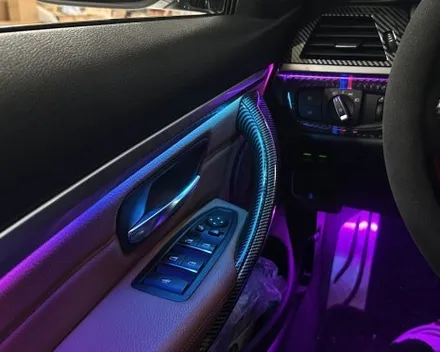 BMW F33 430i 컨버터블의 실내를 꾸밀 하나의 엠비언트 작업기! / 전북 전주, 광주, 김제